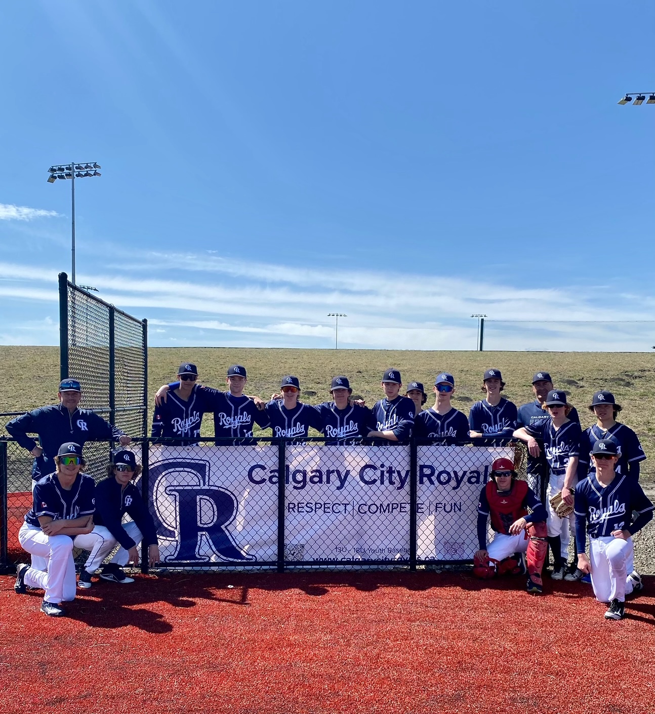 Calgary City Royals Baseball site by RAMP InterActive